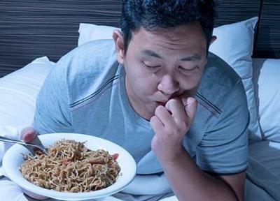 هشدار: قبل از خواب غذا نخورید