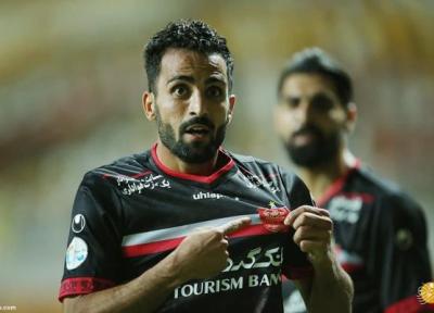 بدشانسی های تمام نشدنی مهاجم پرسپولیس