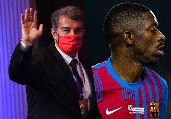 لاپورتا: ماندن دمبله در بارسلونا نه برای او خوب است و نه برای باشگاه!