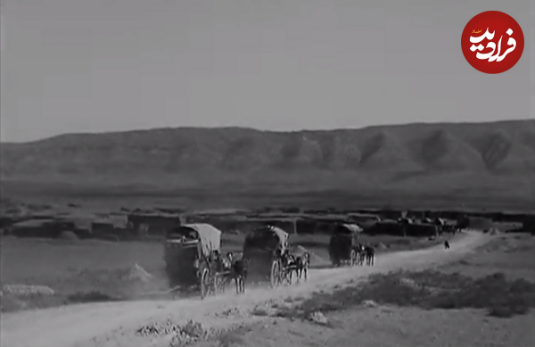 فیلم شگفت انگیز از کاروان دلیجان ها در ایران؛ یک قرن قبل
