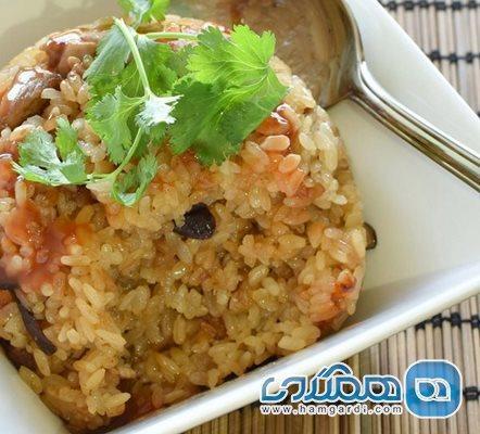برنج روغنی یکی از خوشمزه ترین غذاهای کشور تایوان به شمار می رود